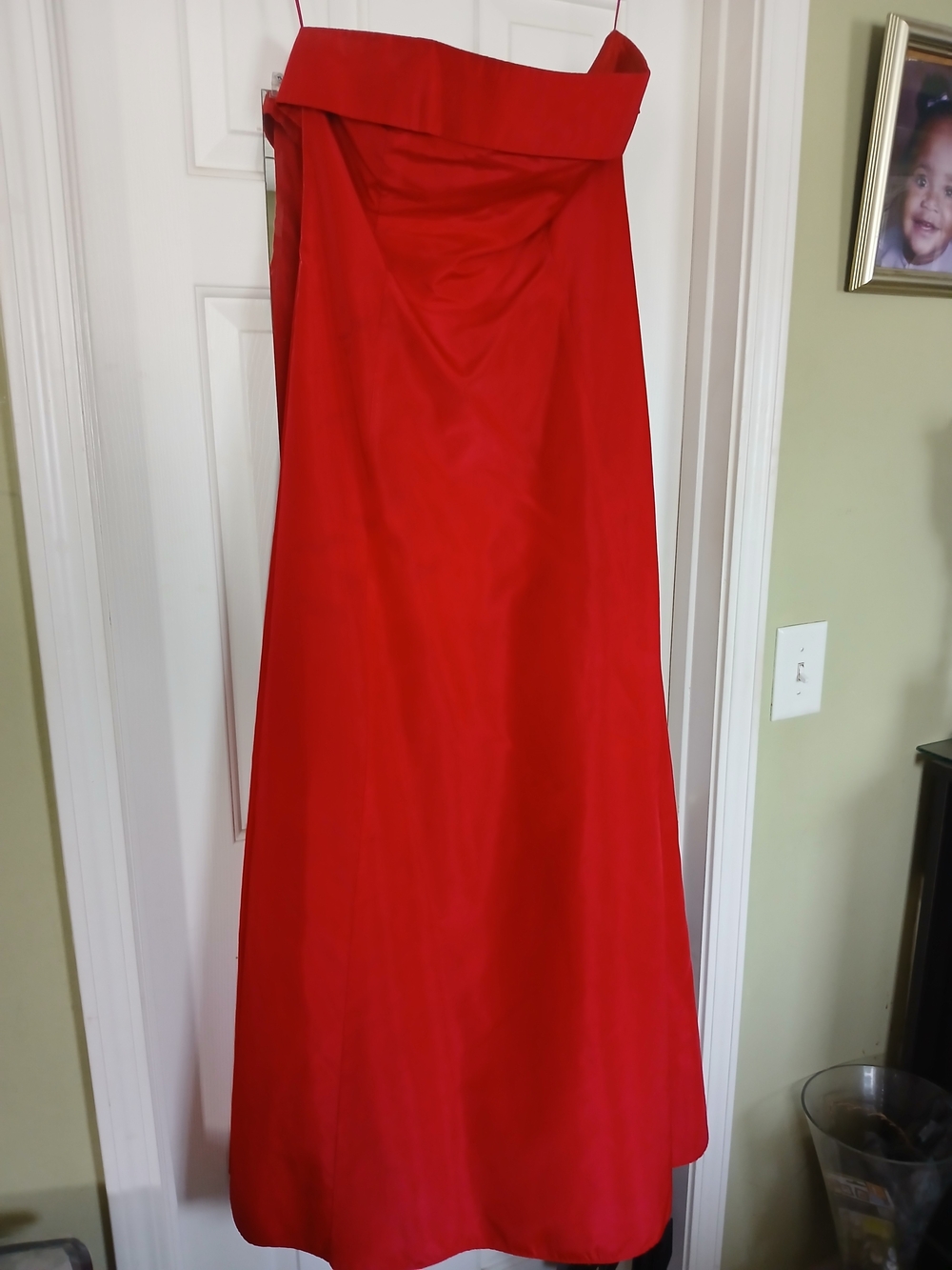 Red Women's A-Line Skirt